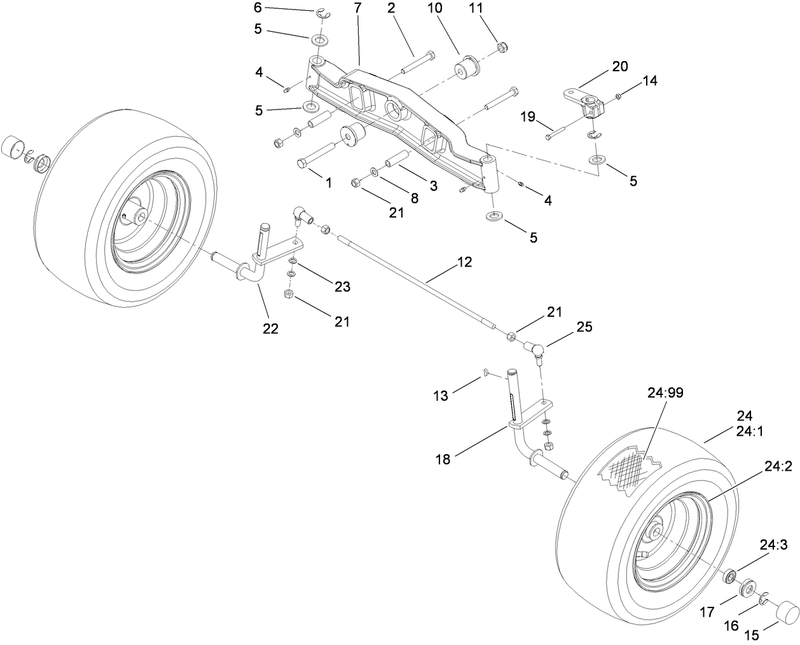 Front Axle Assembly