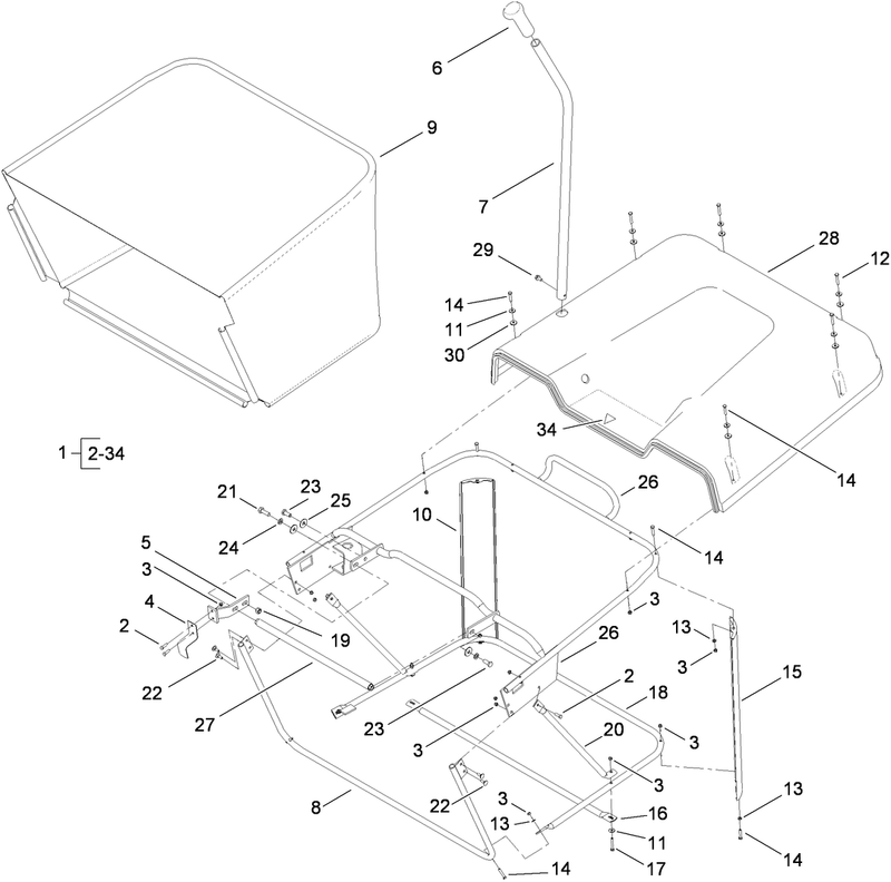 Grass Collector Assembly