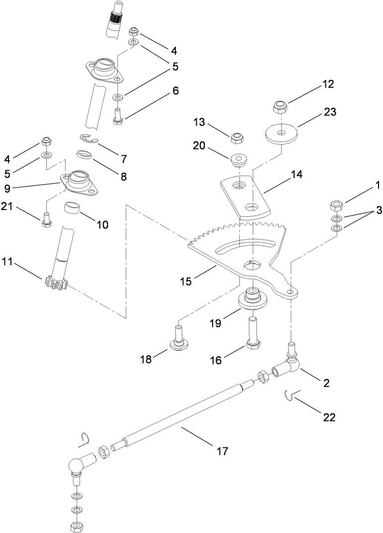 Lower Steering Link Assembly