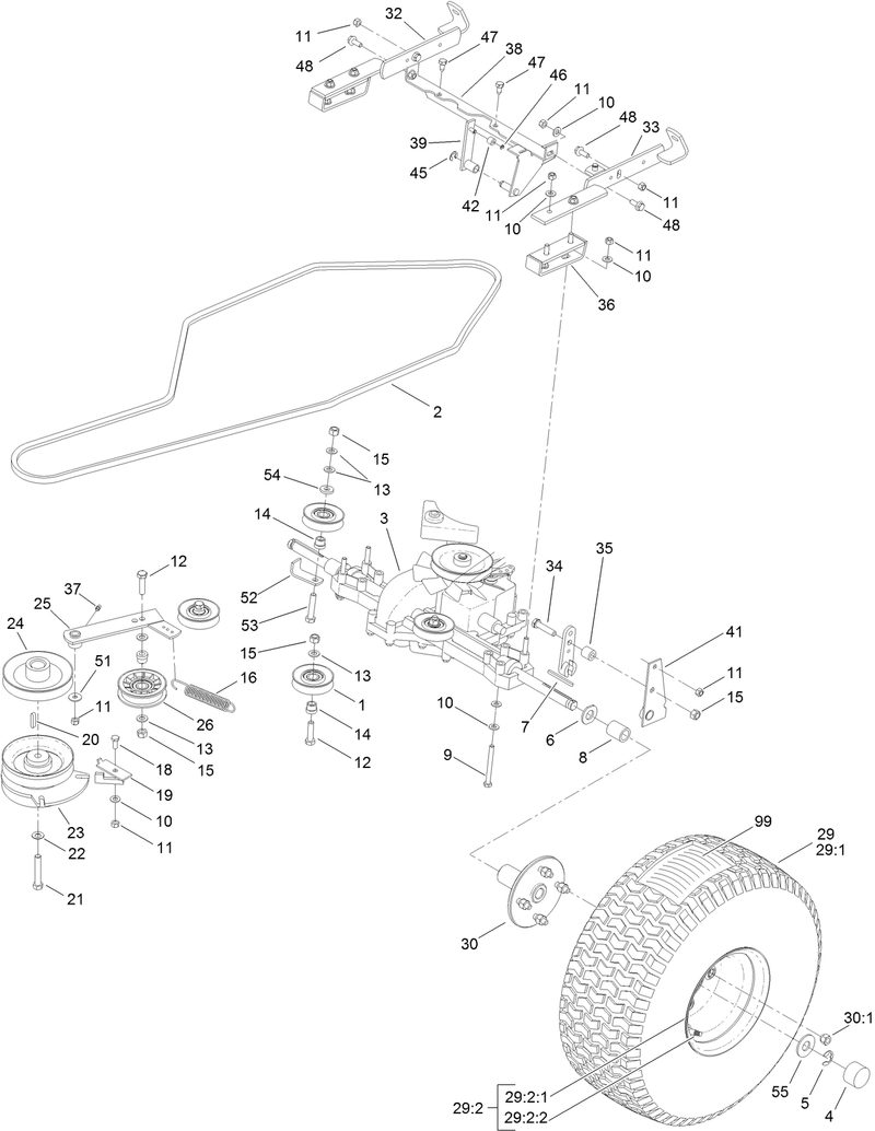 Transaxle Drive Assembly