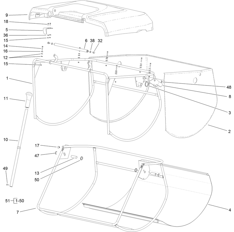 Grass Collector Assembly No 125 2325