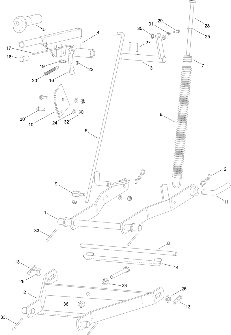 Mower Lift Assembly