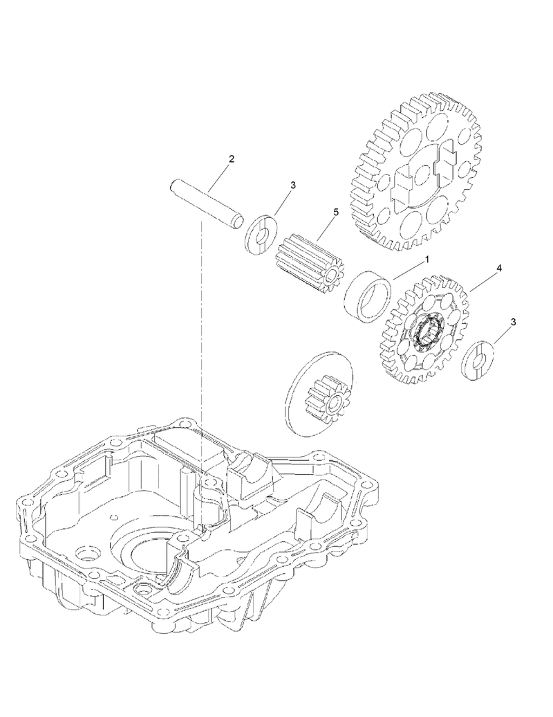 Final Pinion Assembly Transmission Assembly No 114 3155
