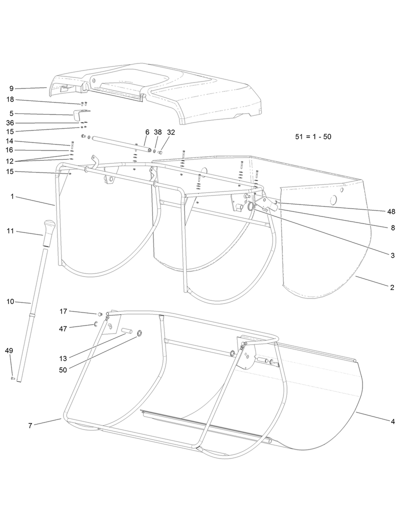 Grass Collector Assembly No 125 2325