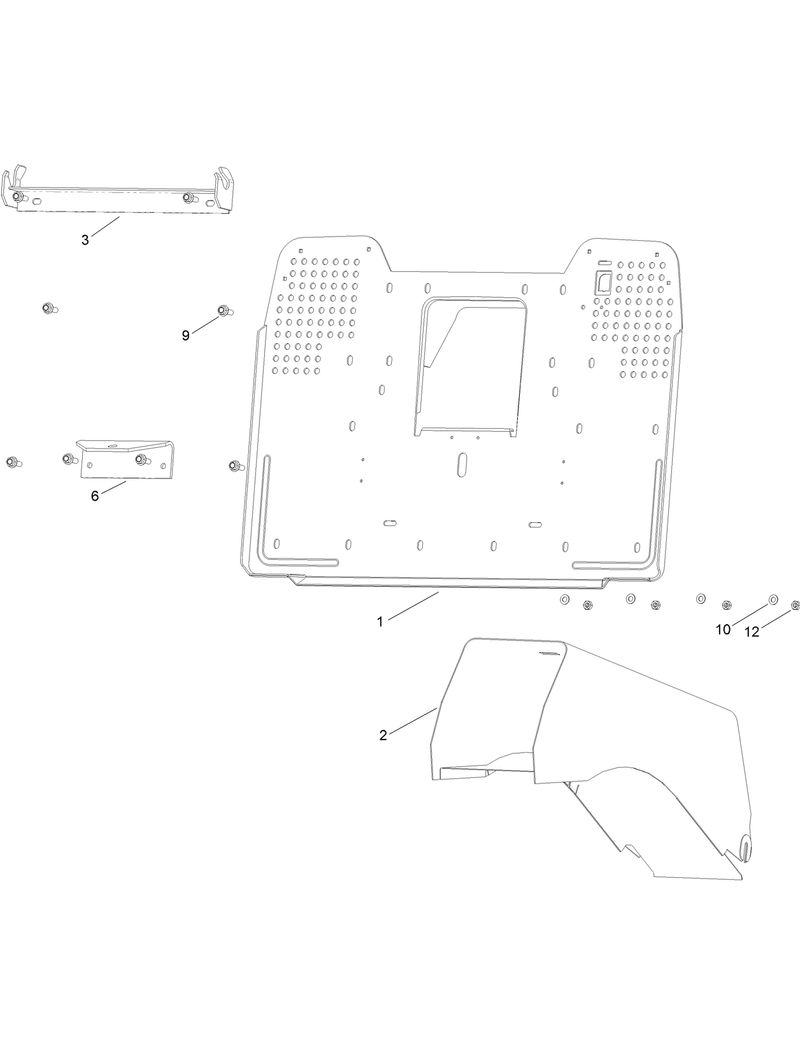 Tunnel and Collector Plate Assembly