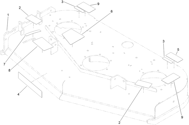 Deck Decal Assembly No 120 6401