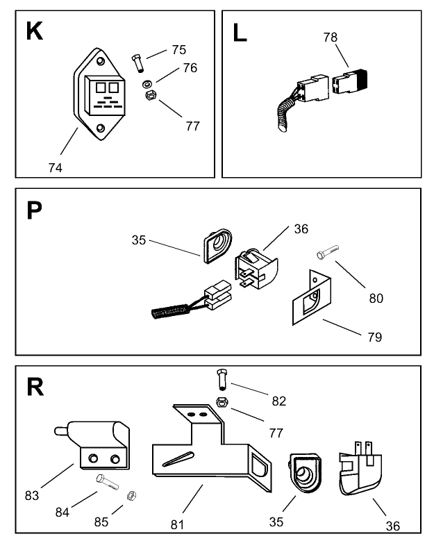 Electrical Assembly cont