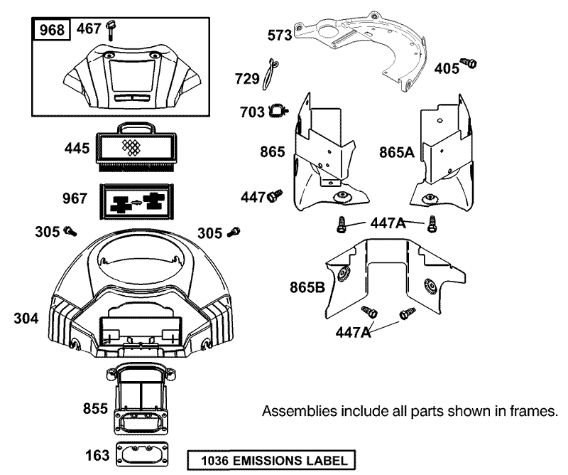 Engine Briggs and Stratton Model 406777 0157 E1
