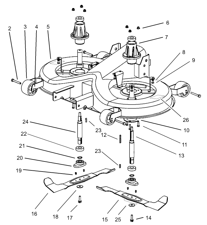 Operation Cutting Pan Assembly