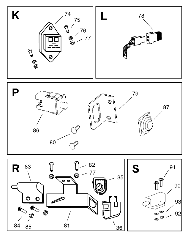 Electrical Assembly continued