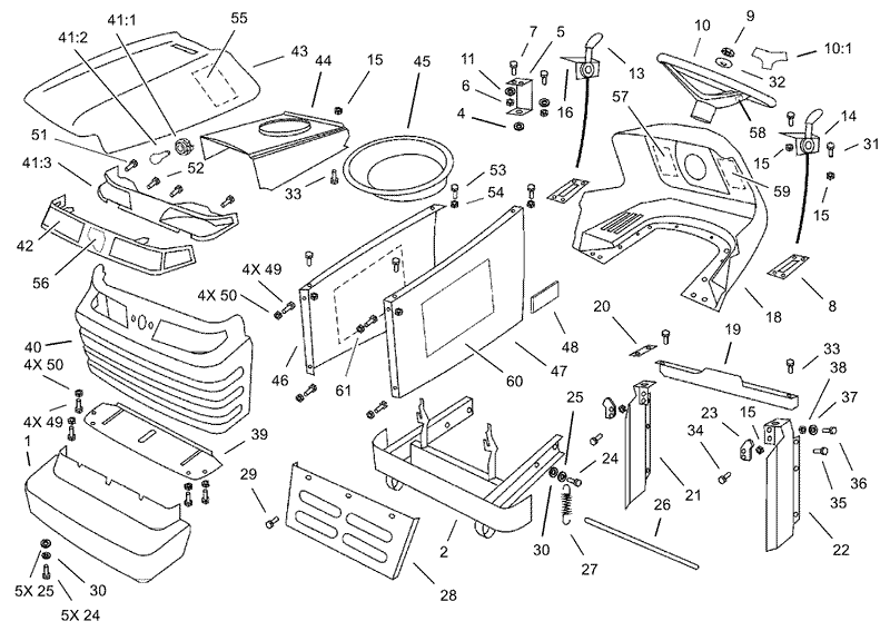 Body Hood Assembly