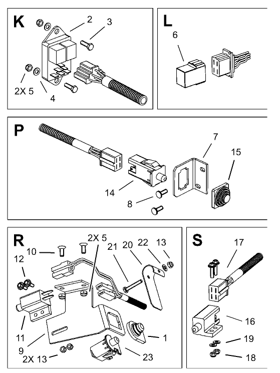 Electrical Switch Assembly continued