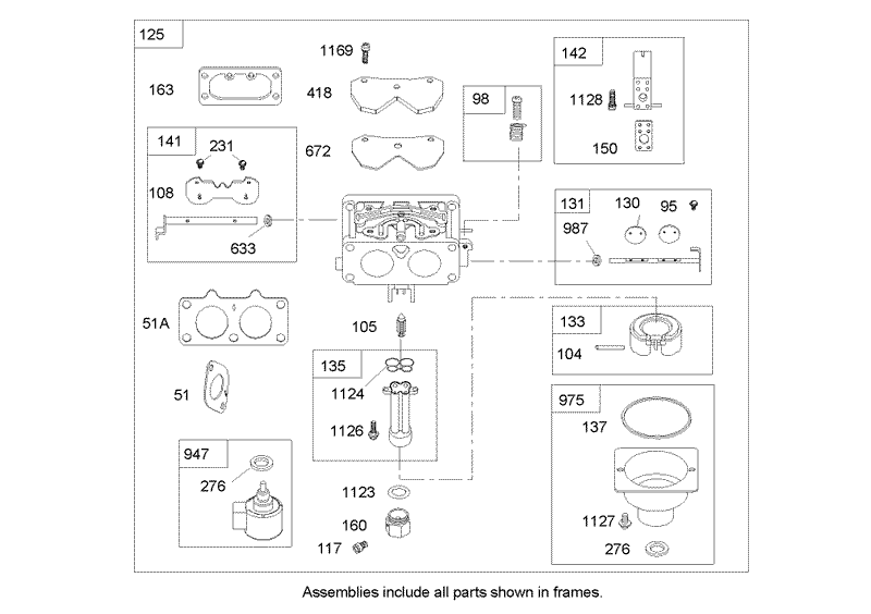 Carburetor Assembly Briggs and Stratton 406777 0157 E1