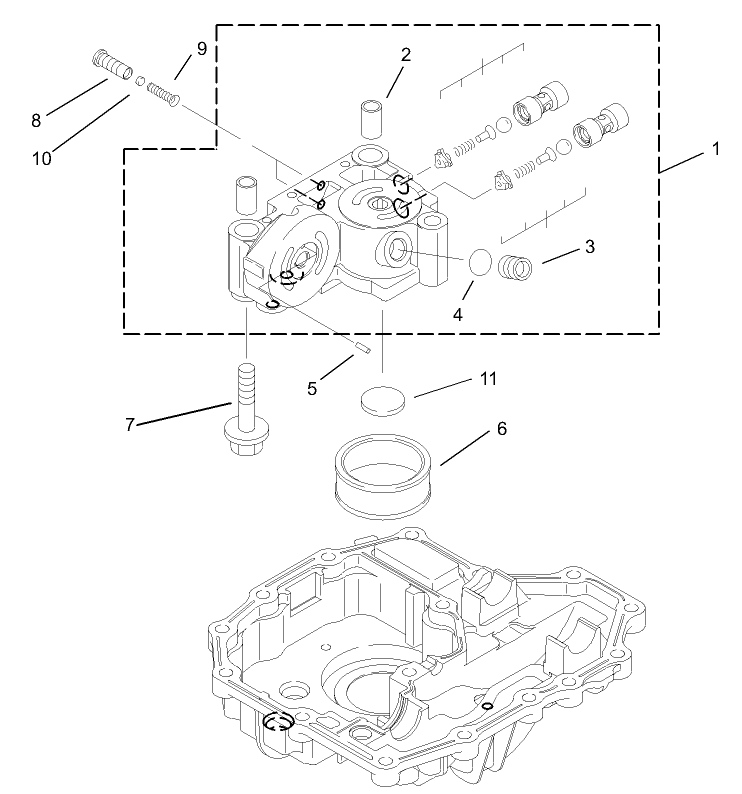 Center Case Assembly Transmission Assembly No 104 2889