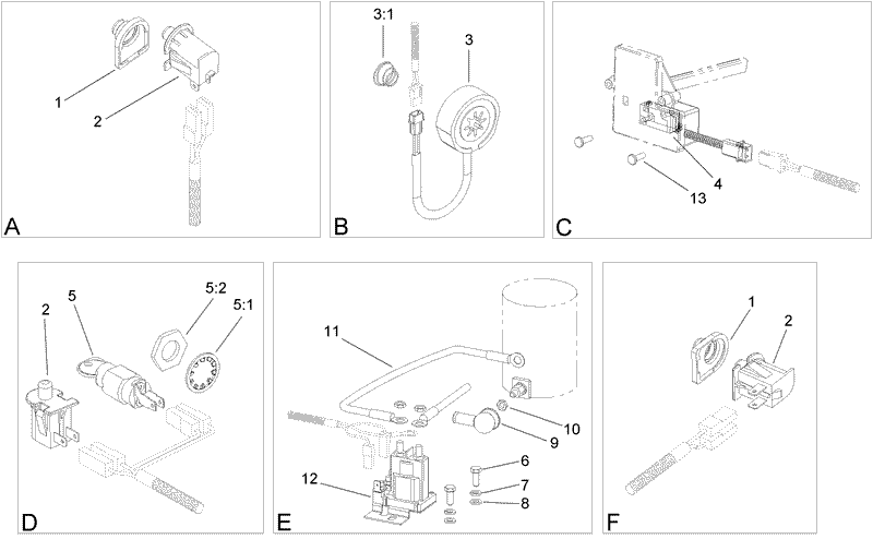 Electrical Switch Assembly No 1
