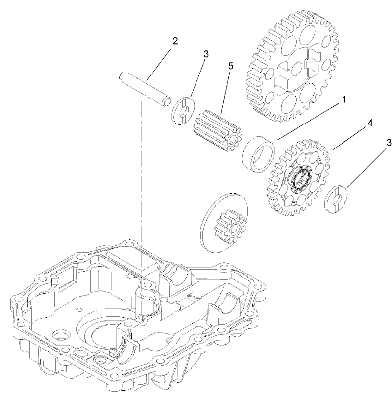 Final Pinion Assembly Transmission Assembly No 104 2889