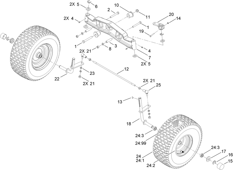 Front Axle Assembly