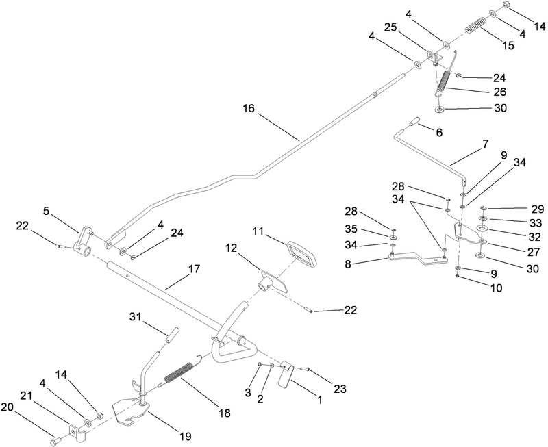 Operation Brake and Bypass Assembly