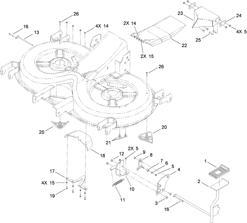 Cutting Pan and Bag on Demand Assembly