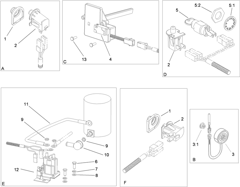 Electrical Switch No 2 Assembly
