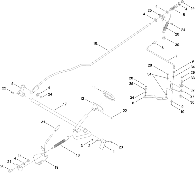 Operation Brake and Bypass Assembly