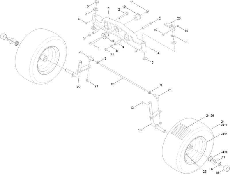 Front Axle Assembly
