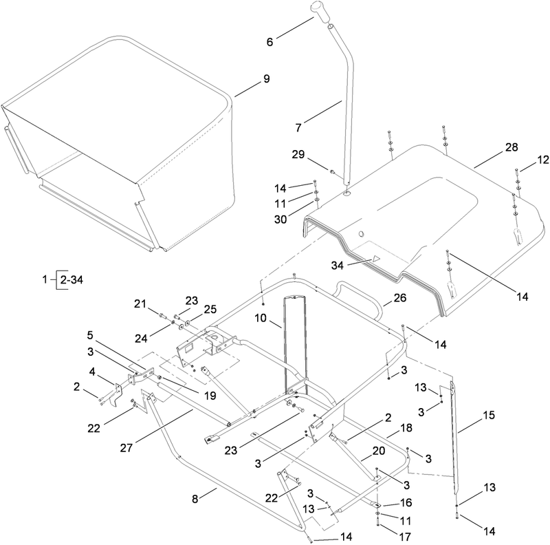 Grass Collector Assembly