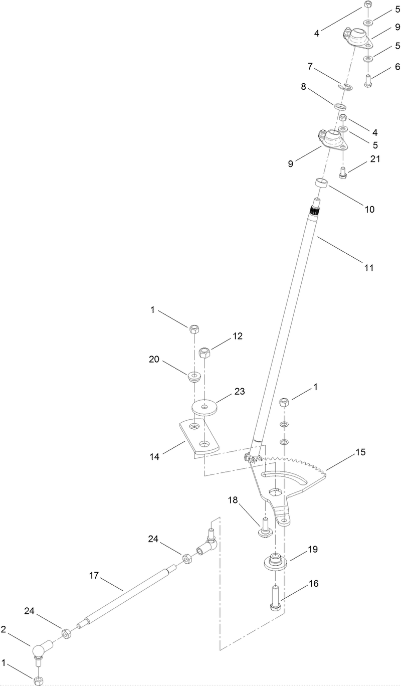 Lower Steering Link Assembly