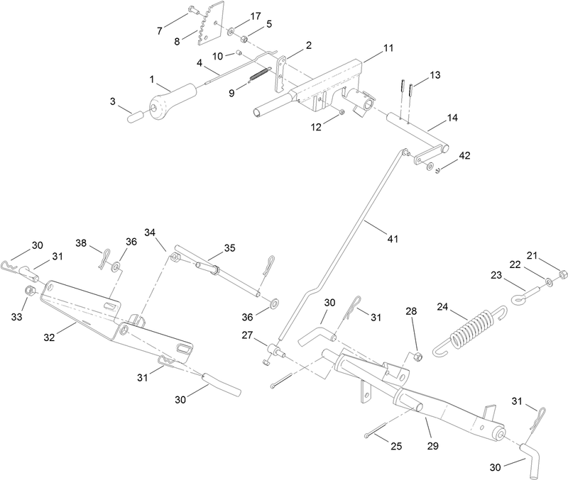 Mower Lift Assembly
