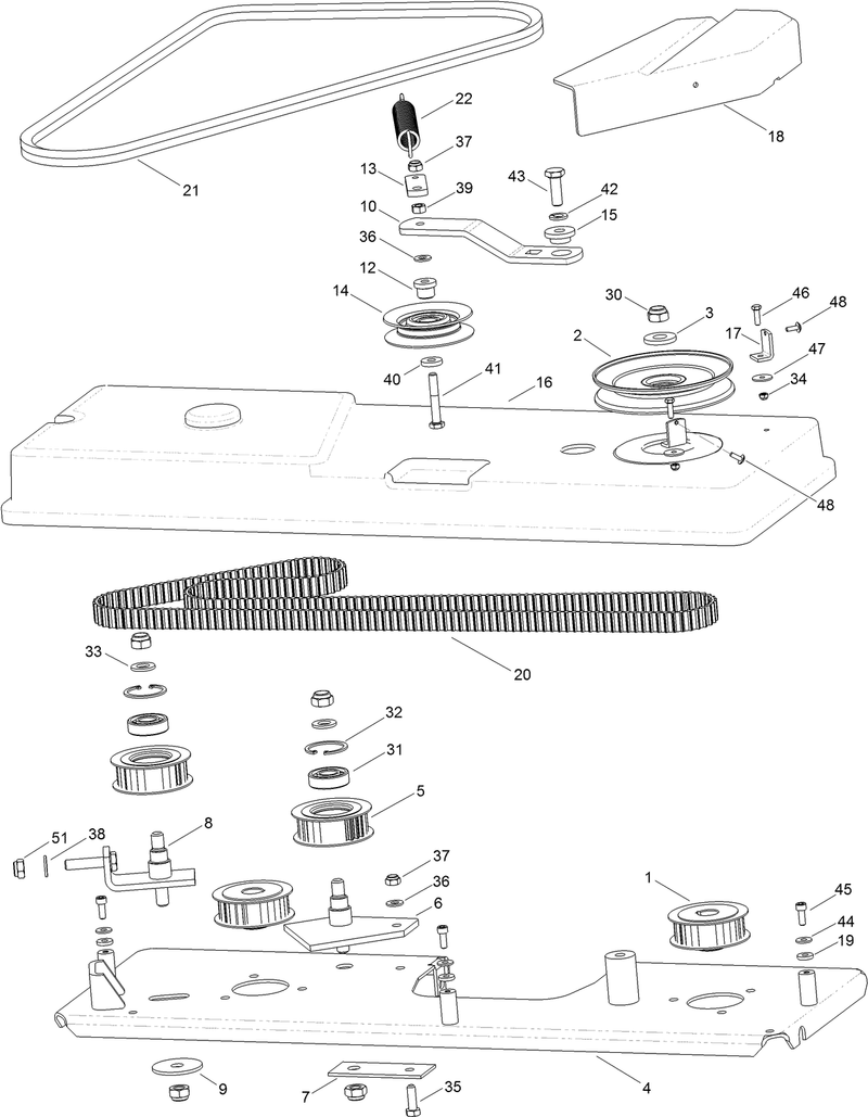 Cutting Drive System Assembly No 111 6850