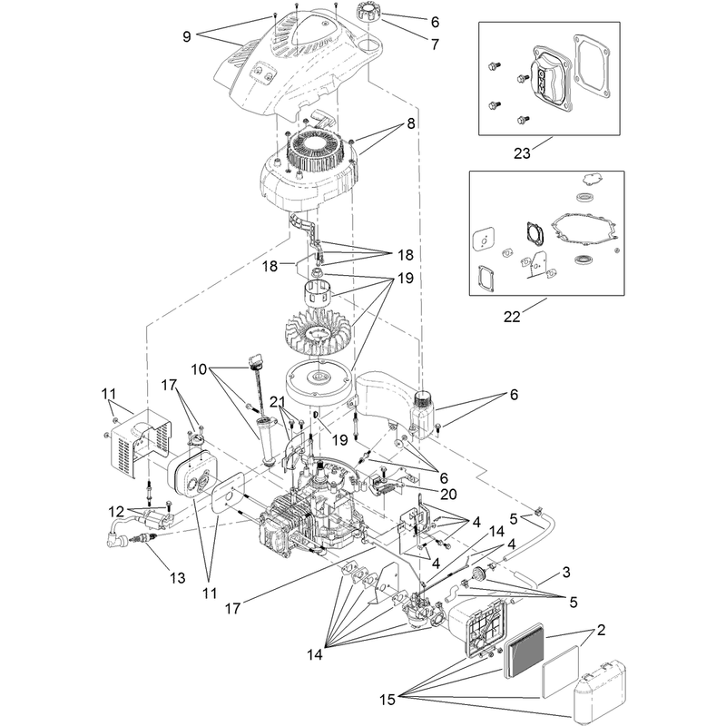 Engine Assembly No 119-1989