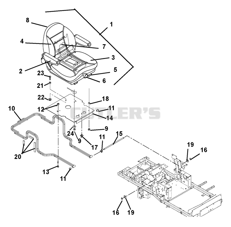 Seat And Hood Frame