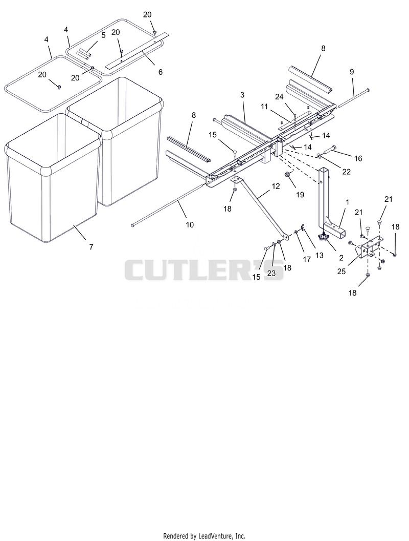 Bagger Frame Assembly
