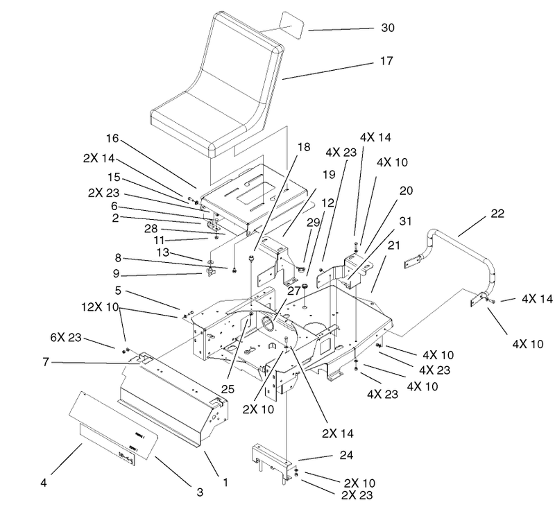 Main Frame Assembly
