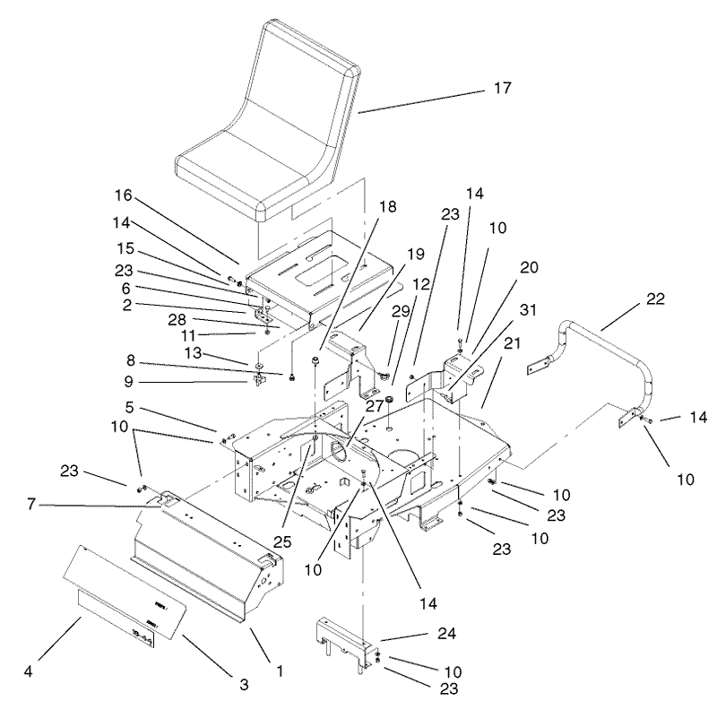 Main Frame Assembly