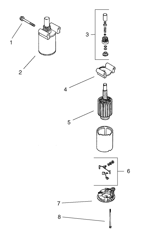 Starting System Assembly Kohler CV 490 27503
