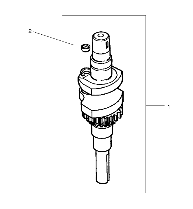 Crankshaft Assembly Kohler CV 490S 27503