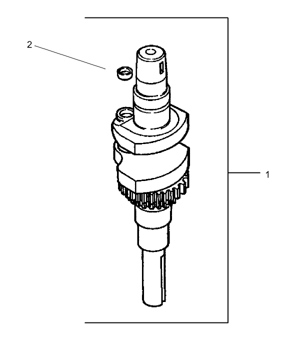 Crankshaft Assembly Kohler CV 490S 27503