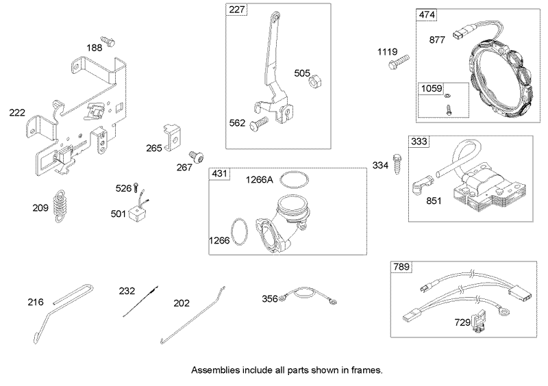 Governor Assembly Briggs and Stratton 31M777 0167 E1