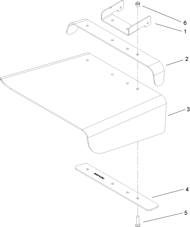Deflector Assembly No 108 8591
