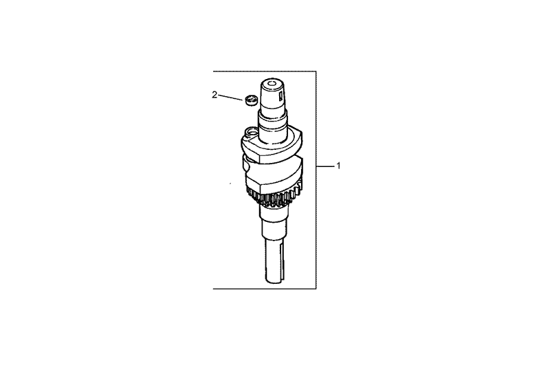 Crankshaft Assembly Kohler Cv492s 27525
