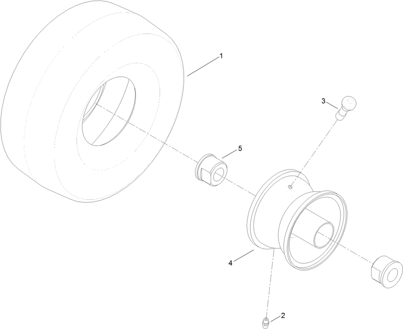 Wheel and Tire Assembly No 120 5515