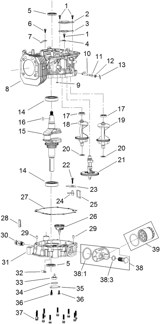 No 3 Engine Assembly No 120 4335