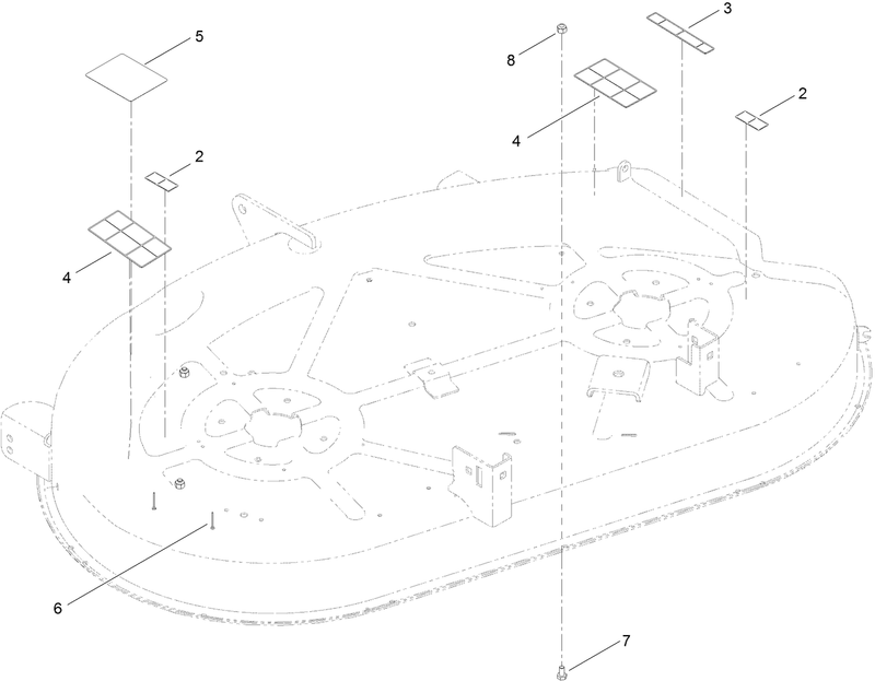 42 Inch Deck Assembly No 119 8840