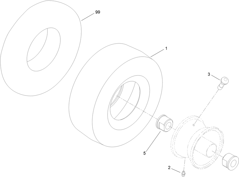 Caster Wheel Assembly No 110 6785