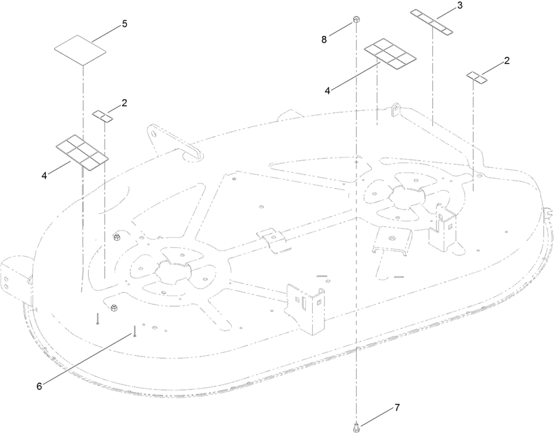 42 Inch Deck Assembly No 119 8840