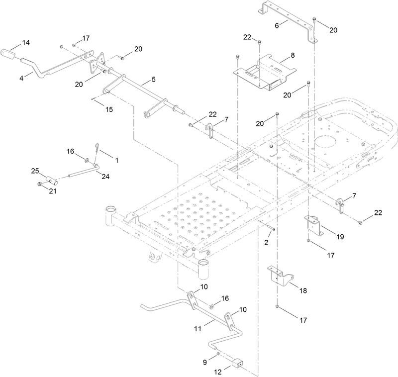Deck Lift Assembly