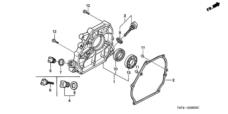 CRANKCASE COVER