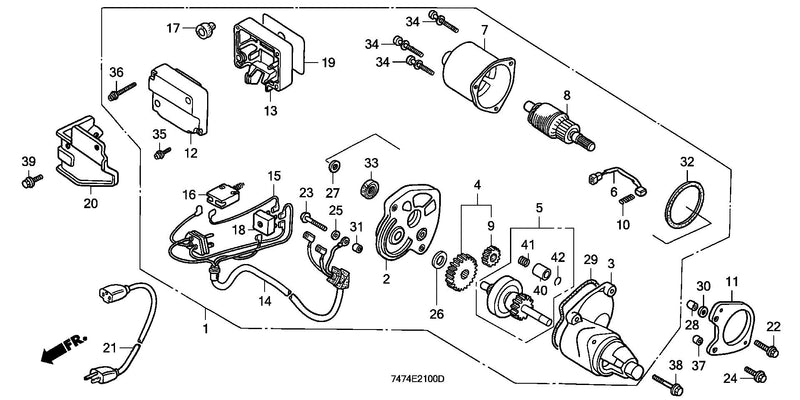 STARTER MOTOR