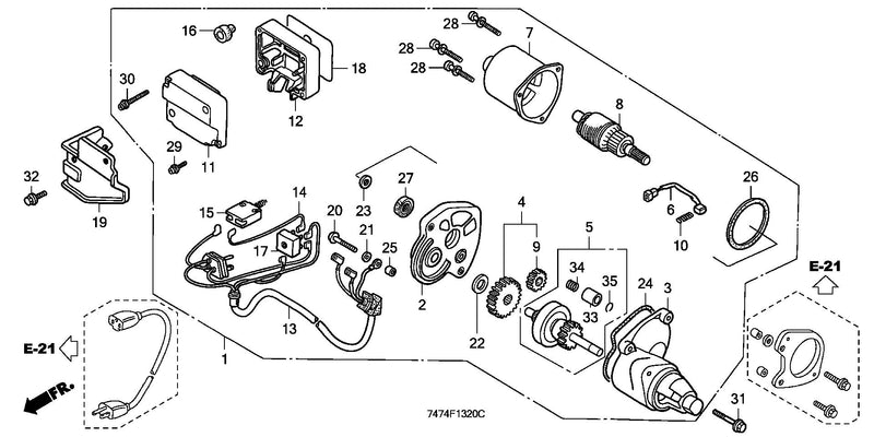 STARTER MOTOR